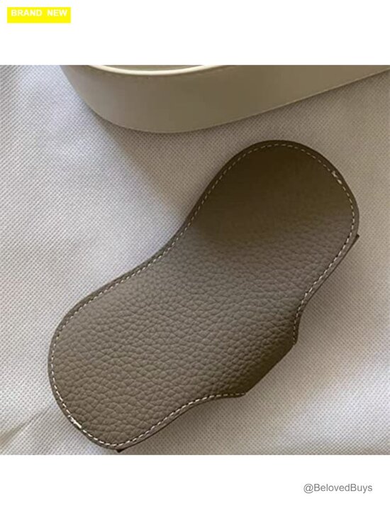 Soft Leather Glasses Case Holder Slim Sunglasses Pouch Portable Eyewear Sleeve main image 7